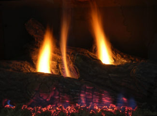 Fireplace Flames - Nashville TN - Ashbusters Chimney Service