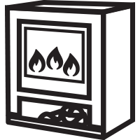 fireplace inspections icon
