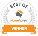 Ashbusters Chimney Service, Inc. is a Best of HomeAdvisor Award Winner graphic